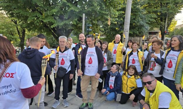 Η 23η Λαμπαδηδρομία Εθελοντών Αιμοδοτών στα Ιωάννινα!