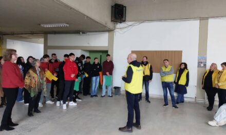 Με τους μαθητές του 8ου Γενικού Λυκείου Ιωαννίνων, για τον εθελοντισμό!