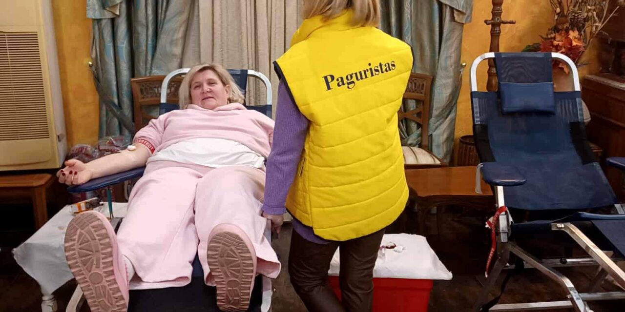 Ξεκίνημα της χρονιάς με εθελοντική αιμοδοσία, με μια πράξη αγάπης προς τον συνάνθρωπο!