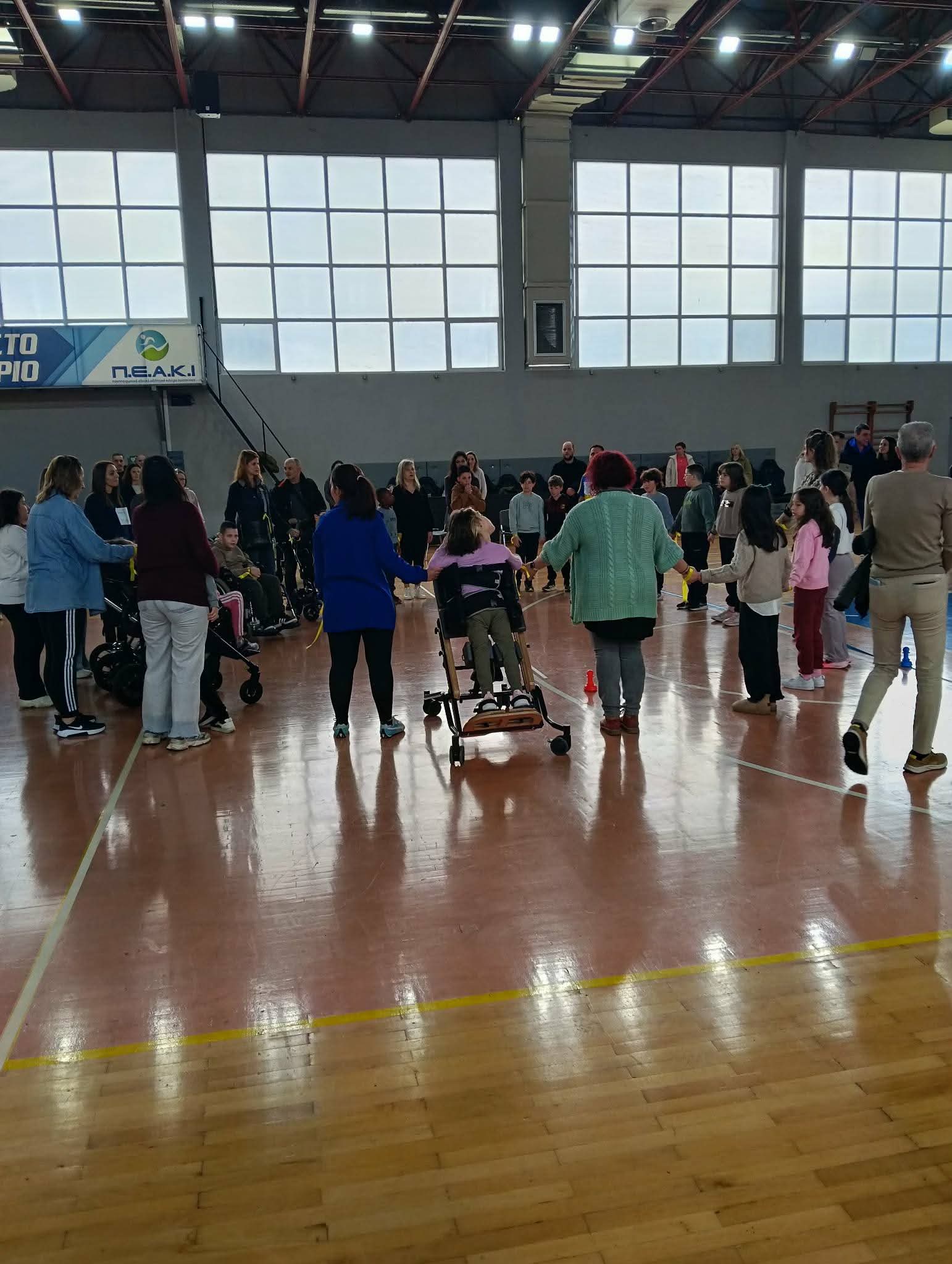 Οι Paguristas στην 3η Ολυμπιάδα του 1ου Κ.Δ.Α.Π. με αναπηρία.